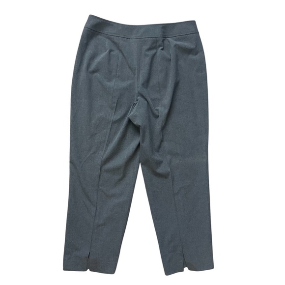 TALBOTS Ankle Pants Flat Front Side Zip Stretch
Gray Size 10 Petite - Picture 2 of 8